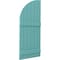 Ekena Millwork Americraft 6-Board (2 Batten) Wood Joined Board-n-Batten Shutters w/ Arch Top, ARW101BQ621X77PTH, PR ARW101BQ621X77PTH - alternate 3